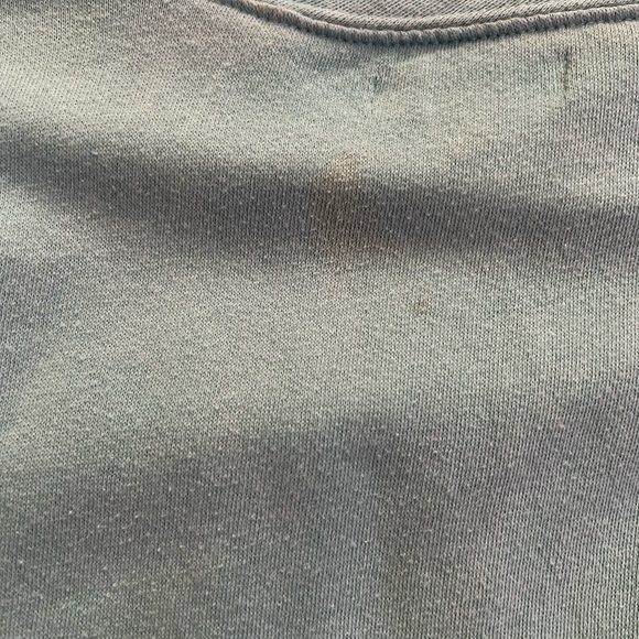 Mint green/teal cropped crew neck - Picture 4 of 4